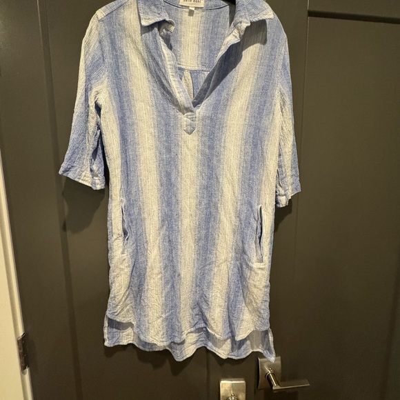 Bella Dahl Striped Tunic Dress - Picture 1 of 4